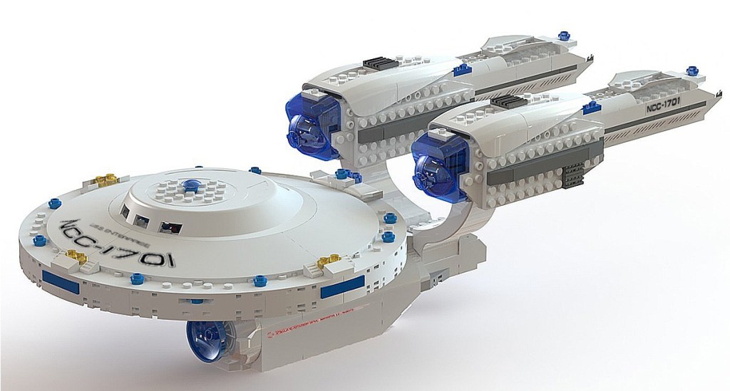 Orange Lanterns Unite: KRE-O USS Enterprise…